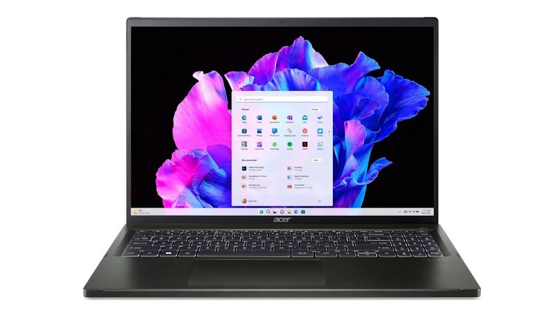 ה-Swift Edge 16 קל המשקל של אייסר במבט מקדימה