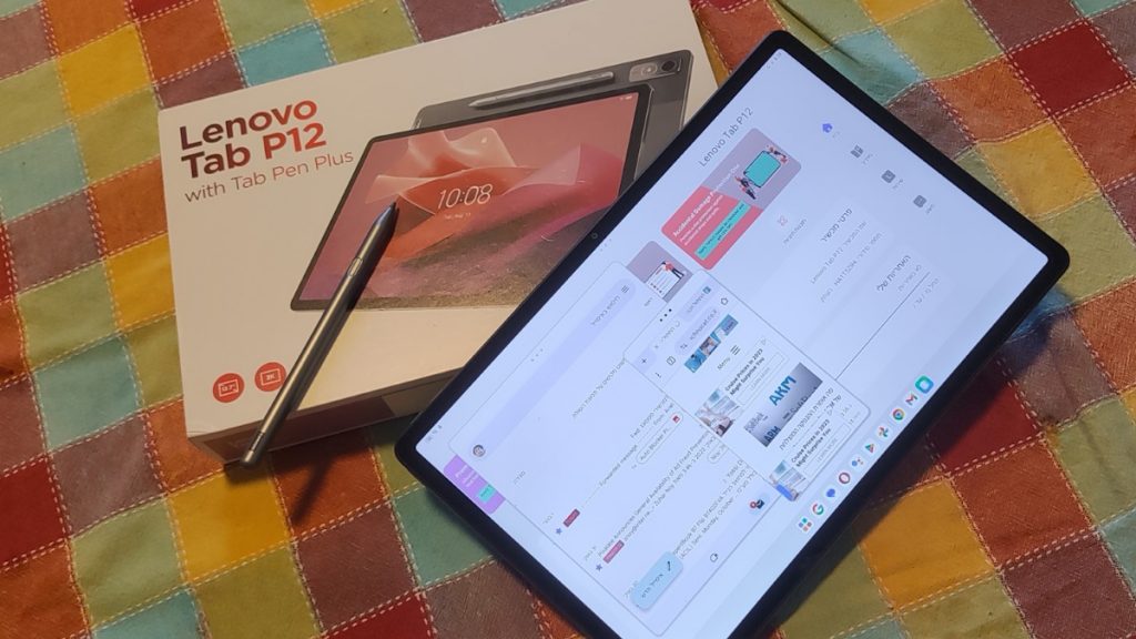 טאבלט המדיה Lenovo Tab P12