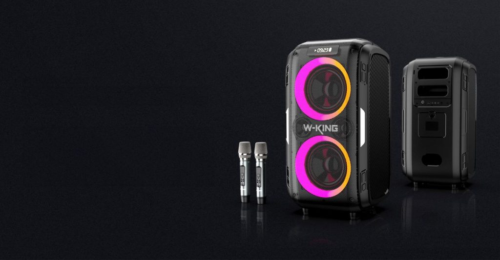 T9 Pro של W-King עם צמיד מיקרופוני M6