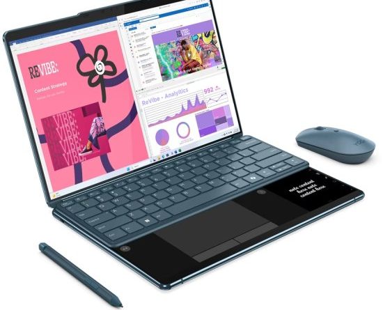 Yoga Book 9i 2024 כפול המסכים החדש של לנובו