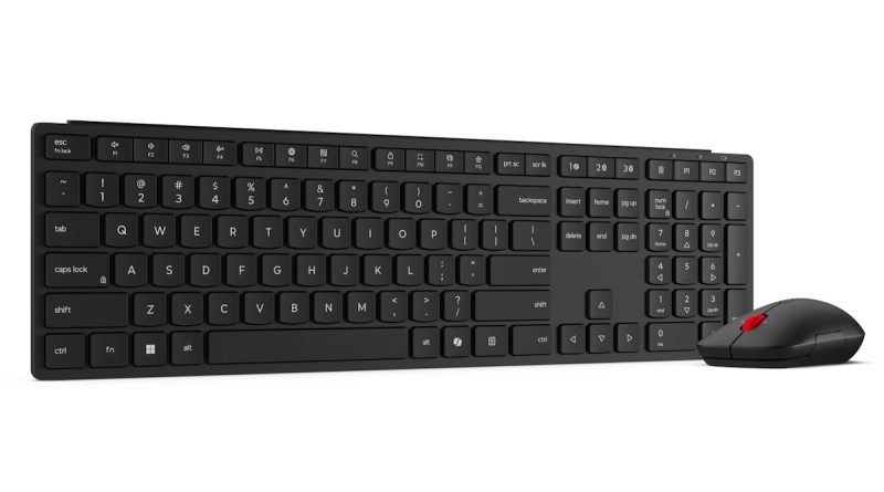 עבודת צוות: Lenovo Keyboard and Mouse 6000 – ערכה אלחוטית לריבוי סביבות עבודה